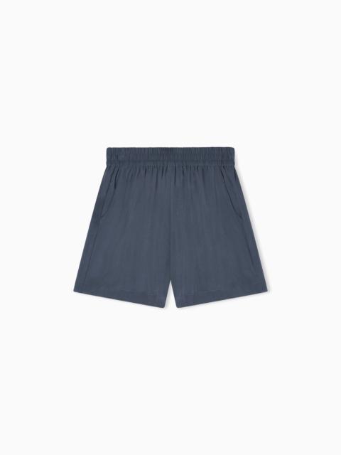 WASHED TWILL SHORTS