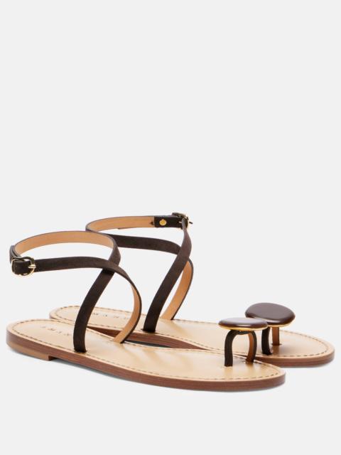 Kigali suede sandals