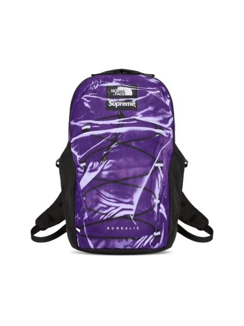 x The North Face Borealis Trompe L'oeil "Purple" backpack