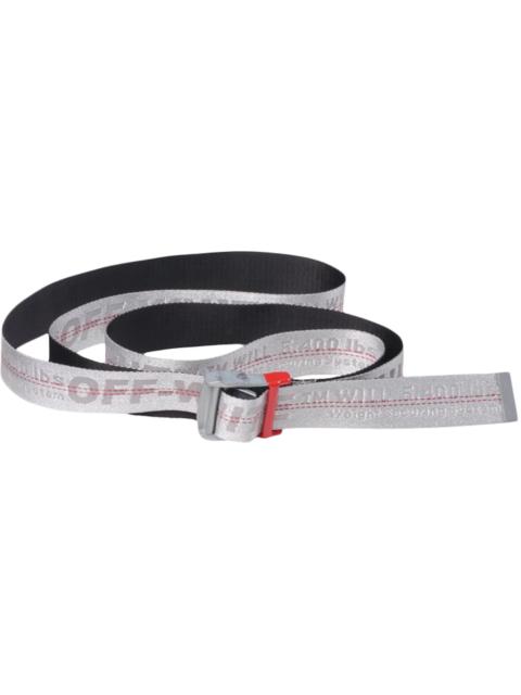 OFF-WHITE Industrial Belt Grey/Red