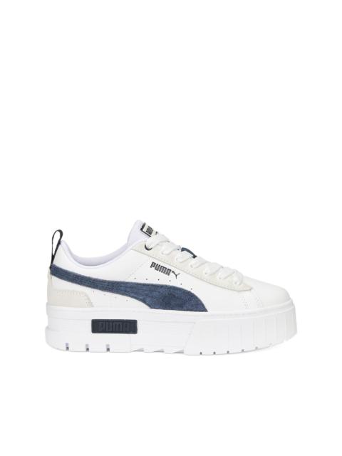 Mayze platform leather sneakers