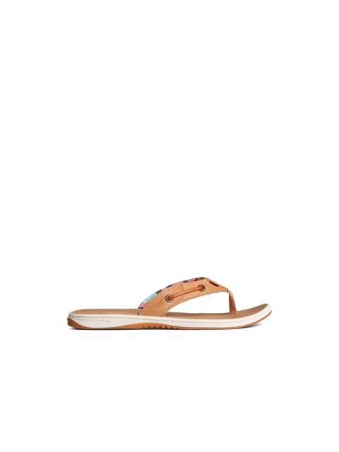 Seafish Leather Flip Flop