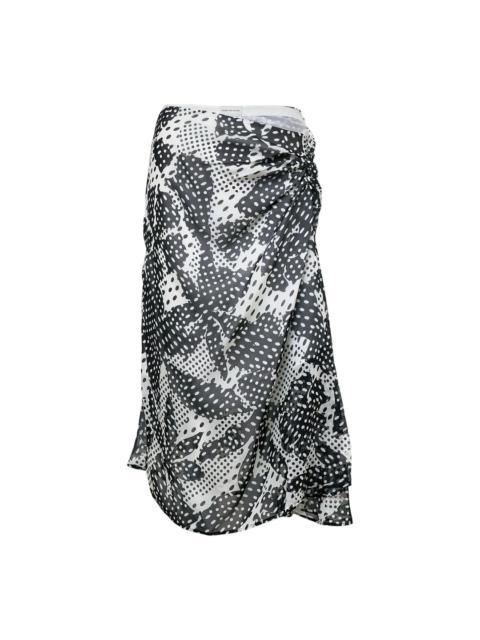 A-Line Skirt With Drape