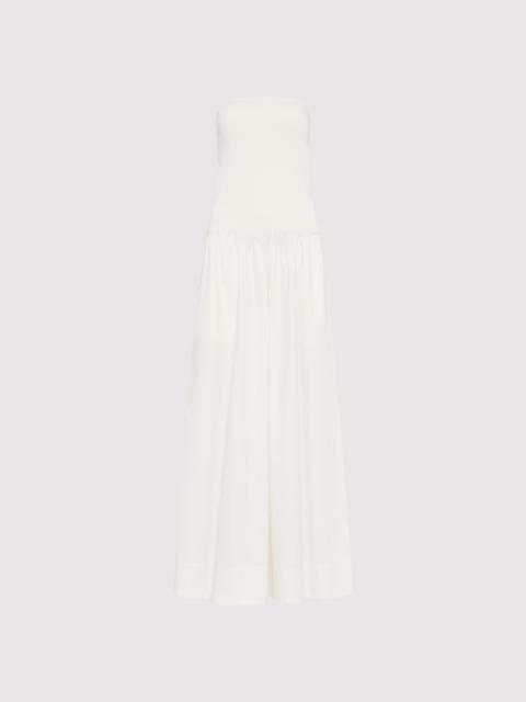 Strapless Dress - White
