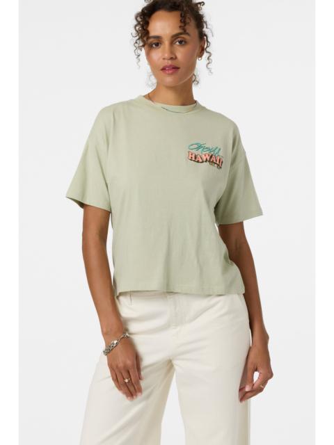 Snack Time Hawaii Oversized Tee