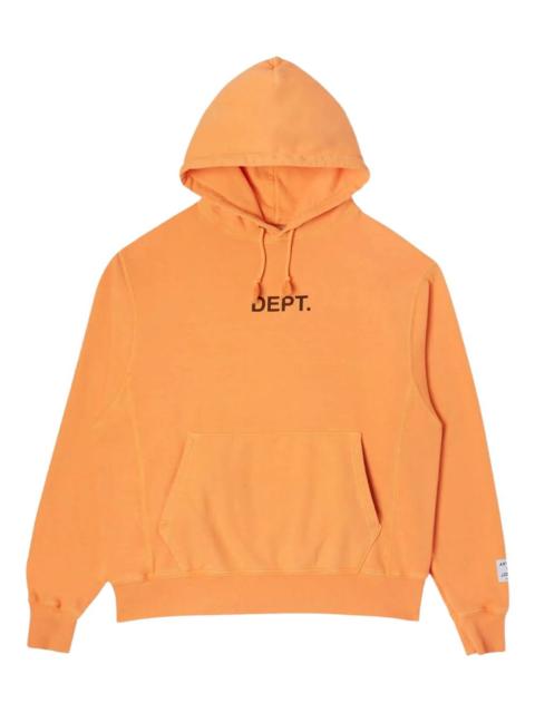 logo-print cotton hoodie