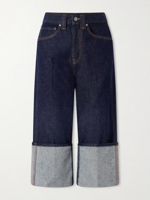 Boyle Cropped Low-rise Jeans
