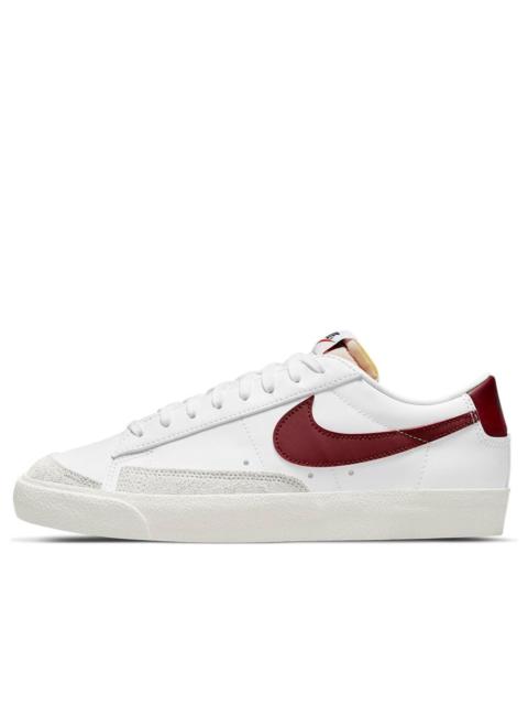 (WMNS) Nike Blazer Low '77 'White Team Red' DC4769-104