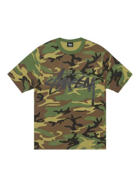Stussy Stock Camo Tee 'Camo/Black'