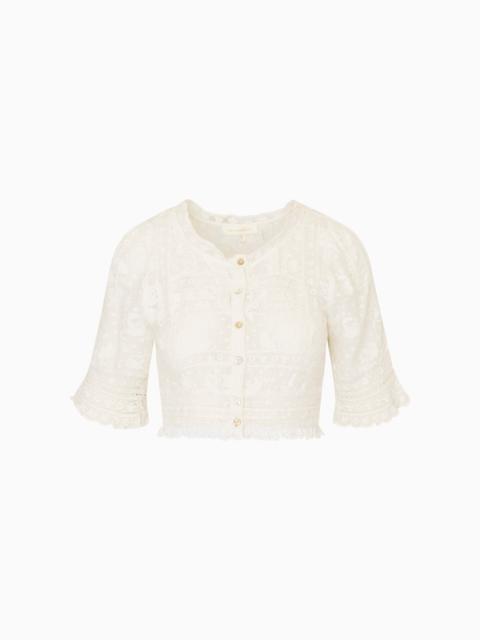 Nerissa Cotton Victorian Crop Top