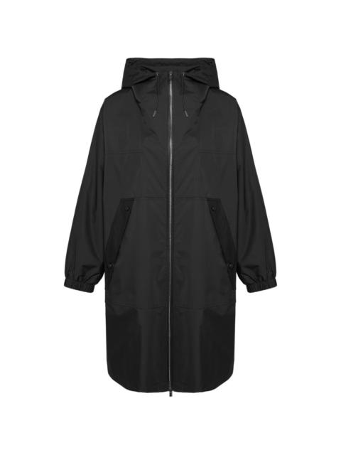 hooded waterproof coat