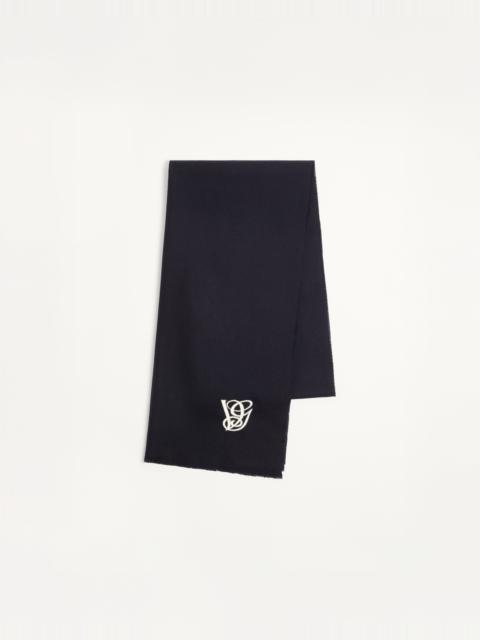 VG WOOL SCARF WITH EMBROIDERY