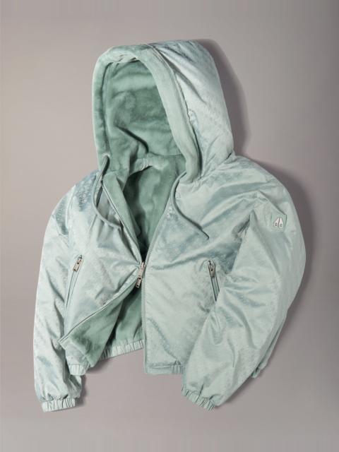 EATON BUNNY REVERSIBLE MONOGRAM HOODIE