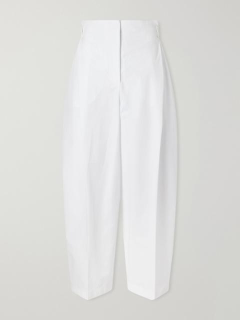 Miami cotton tapered pants White