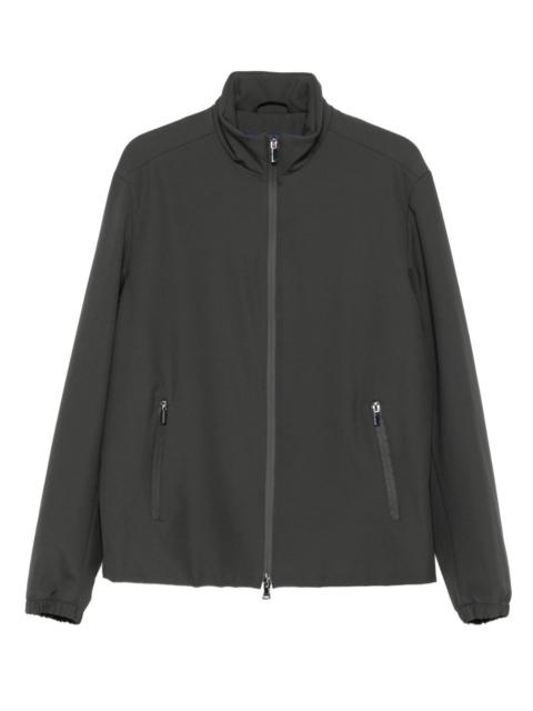 zip-front pocket jacket