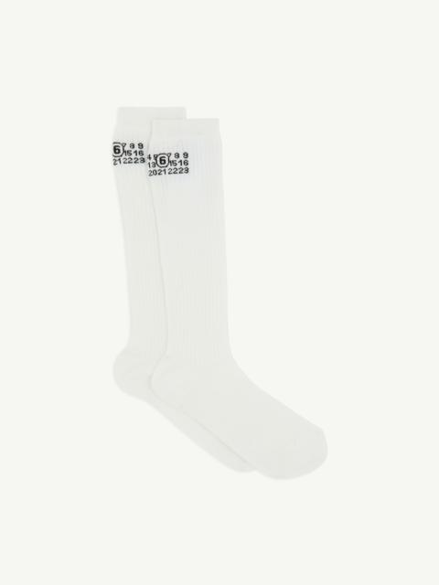 Rib Knee-High Socks