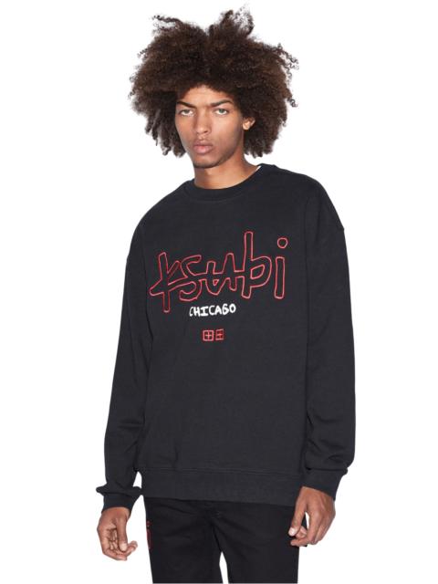 CHICAGO 4X4 BIGGIE CREW JET BLACK