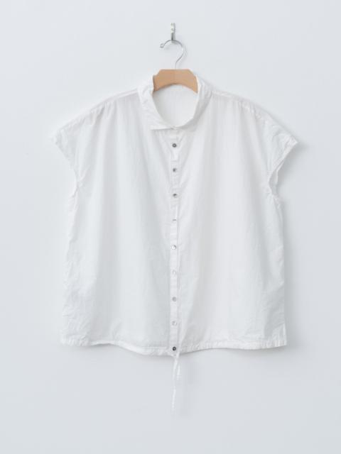 Short Sleeveless Shirt TC - Milk