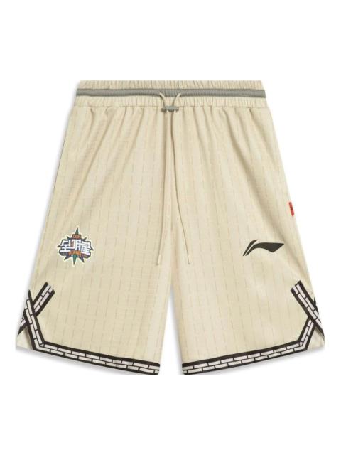 Li-Ning CBA All Star Game 2023 Basketball Shorts 'Light Khaki' AAPT561-2