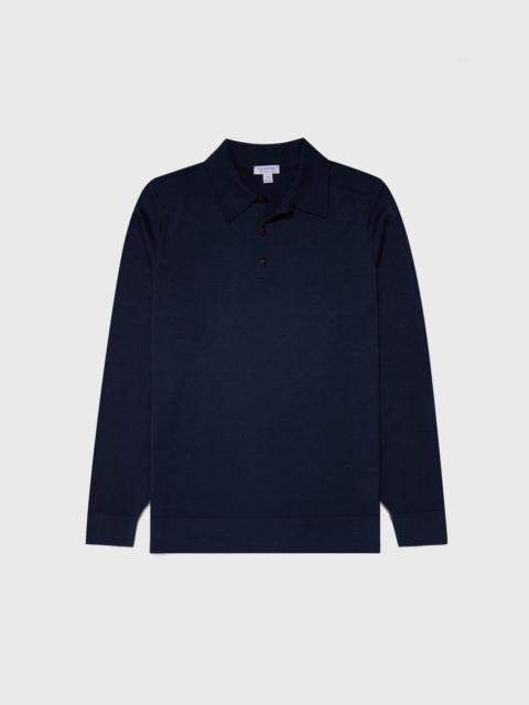 Fine Merino Wool Polo Shirt