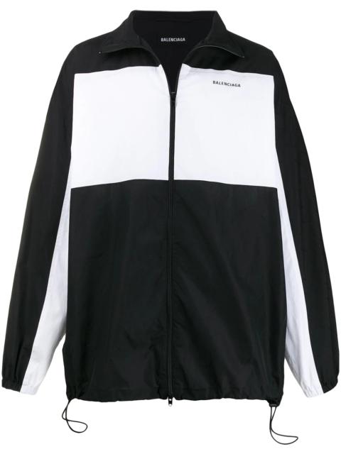 zip-up track jacket