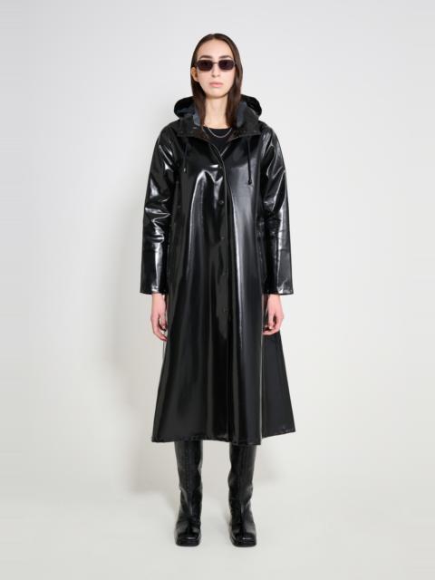Mosebacke Long Opal Raincoat Black