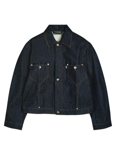 Ymc Raw Panelled Denim Jacket