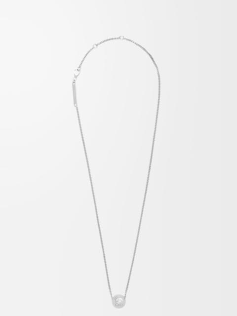 Pebble necklace in sterling silver