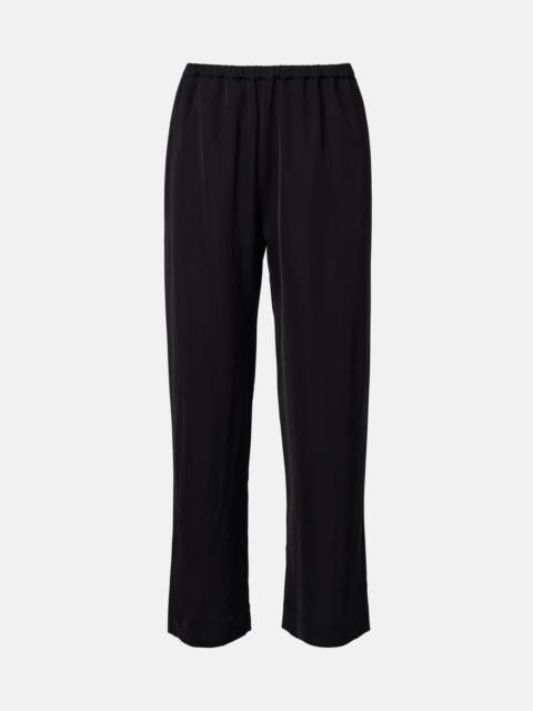 Cropped wide-leg pants