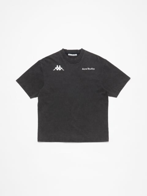 Short sleeve logo t-shirt - Acne Studios x Kappa - Black