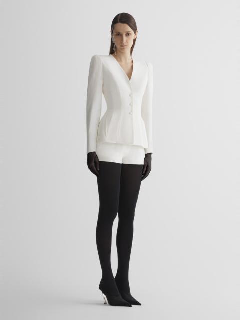 re/edit lingerie white short