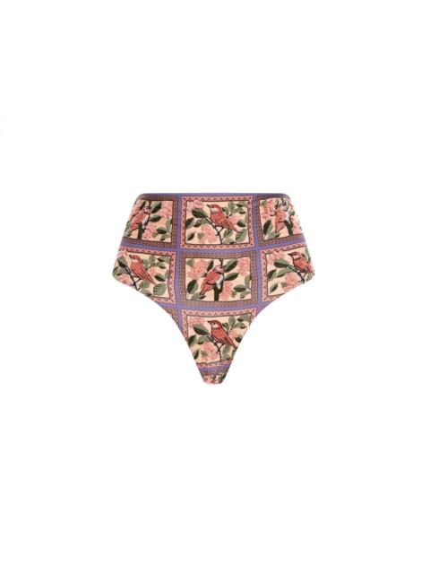Magenta Golondrinas Bikini Bottom