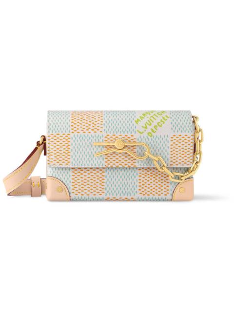 Louis Vuitton Steamer Wearable Wallet Damier Heritage White