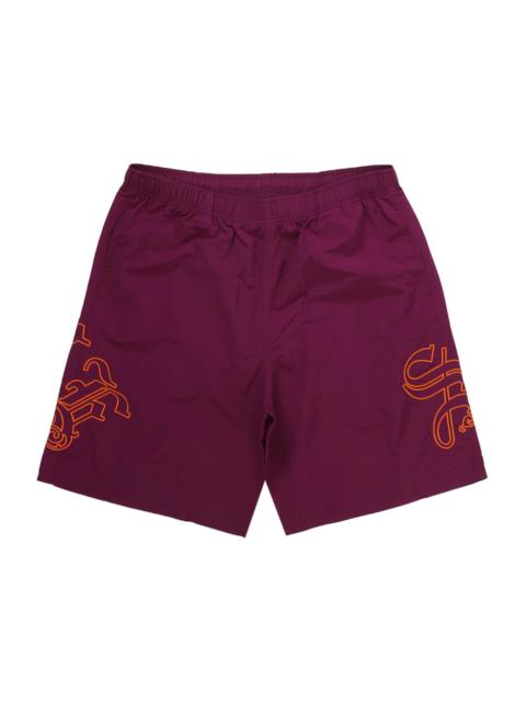 Supreme Old English Nylon Short Plum