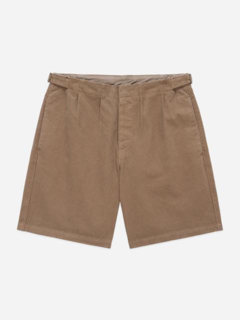 Safari Shorts - Khaki Twill