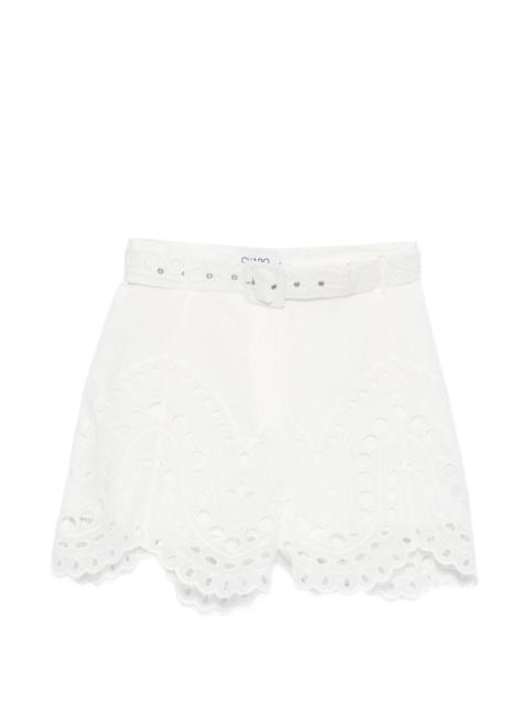 Dune belted shorts