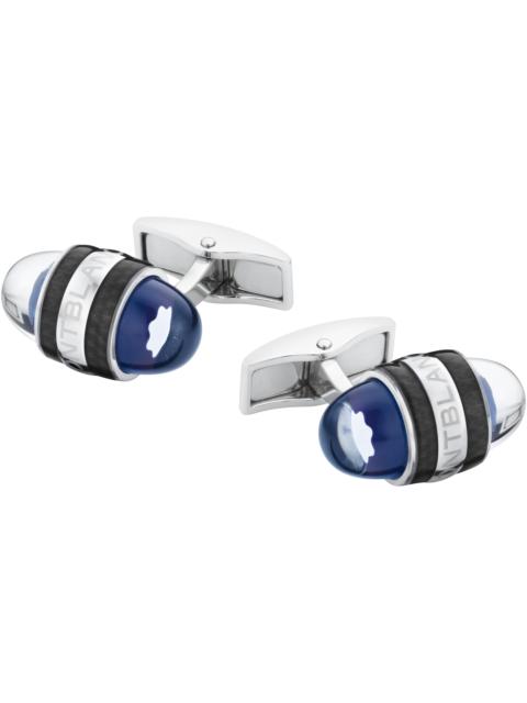 Montblanc StarWalker Cufflinks Steel and Lacquer