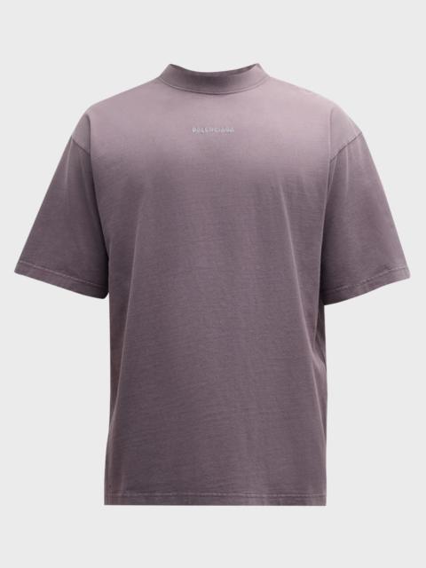 Men's Balenciaga Back T Shirt Medium Fit