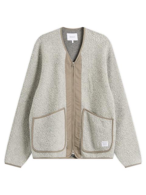 Norse Projects Otto Sherpa Wool Fleece Jacket