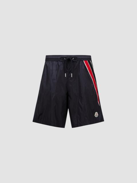 Tricolor Trim Swim Shorts