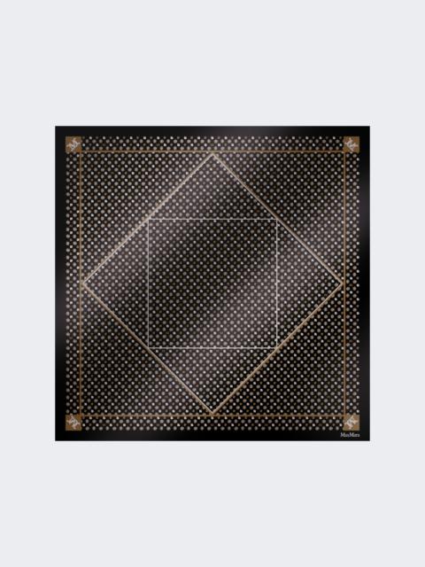 MXACARRE90W1 Printed silk oversized scarf