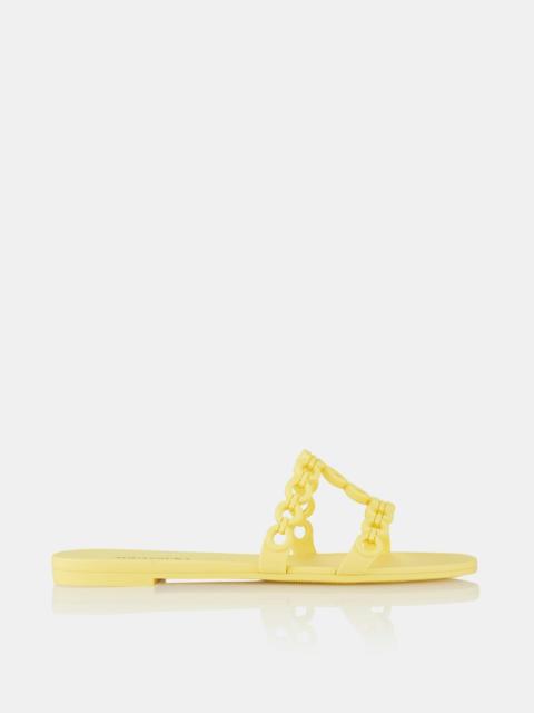 Infinity Chain Jelly Sandal Flat