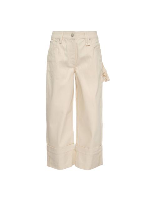 Straight Leg Bow Loop Jeans