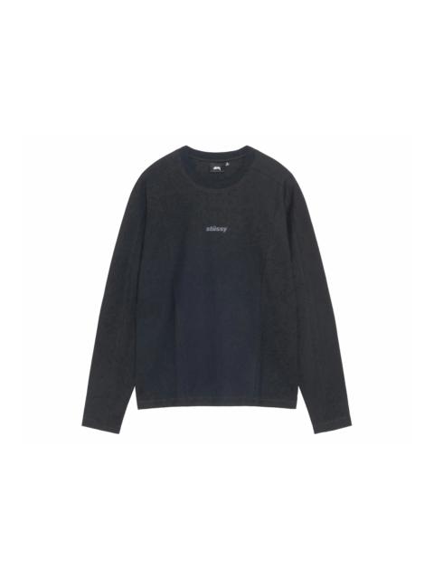 Stussy Wave Jersey Crew Black