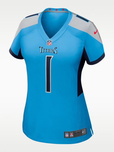 Cam Ward Tennessee Titans 2025 NFL Draft First Round Pick Women’s Nike NFL Game Jersey