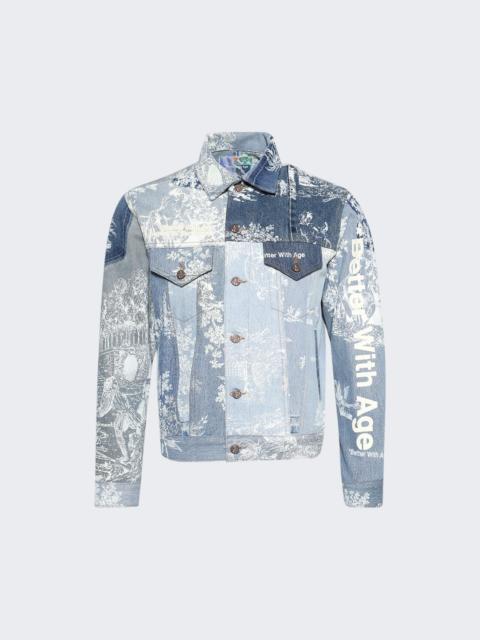 Teresa Reconstructed Denim Trucker Jacket