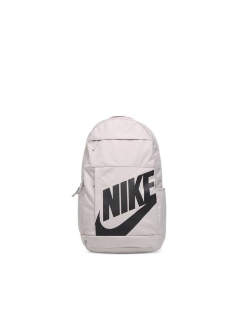 logo-print backpack