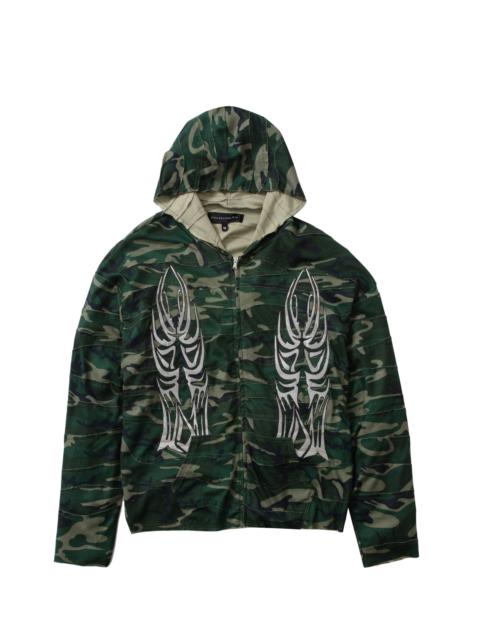 WINGED WAVELENGTH CAMO ZIP UP HOODIE
