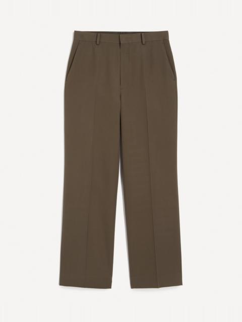 Light Wool Gabardine Slack Trousers