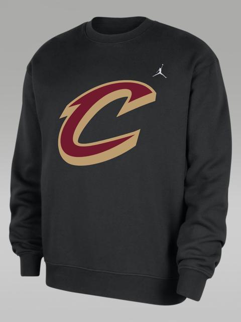 Cleveland Cavaliers Statement Essentials Men's Jordan NBA Fleece Crew-Neck Sweatshirt